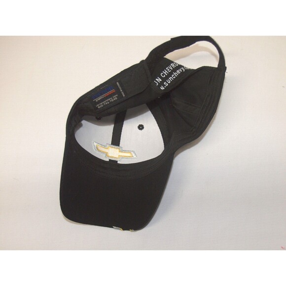 Genuine Chevrolet hat with Racing Strip on brim Sun Chevy Embroidered Unisex Cap - Picture 6 of 6